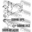 FEBEST SBMB-001 - Suspension, Différentiel