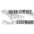 FEBEST SKSB-A7R-KIT - Coussinet de palier, stabilisateur