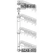 FEBEST SZAB-055 - Douille, amortisseur