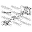 FEBEST SZDS-JB419 - Poulie, vilebrequin