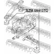 FEBEST SZM-SN413TC - Suspension, boîte de transfert