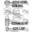 FEBEST SZSHB-SX4F - Bouchon de protection/soufflet, amortisseur