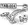 FEBEST TAB-004 - Silent bloc de suspension (train avant)