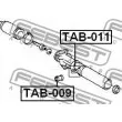 FEBEST TAB-011 - Suspension, crémaillière de direction