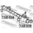 FEBEST TAB-034 - Suspension, crémaillière de direction