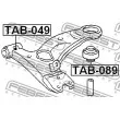 FEBEST TAB-089 - Silent bloc de suspension (train avant)