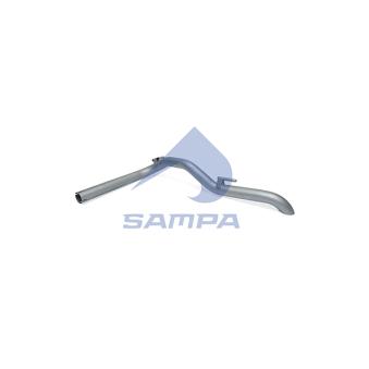 Tuyau d'échappement SAMPA [210.043]
