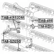 FEBEST TAB-488 - Suspension, Différentiel