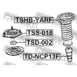 FEBEST TD-NCP13F - Butée élastique, suspension