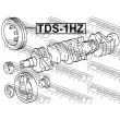 FEBEST TDS-1HZ - Poulie, vilebrequin