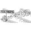 FEBEST TDS-1MZFE - Poulie, vilebrequin