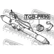 FEBEST TGB-PR90 - Suspension, crémaillière de direction
