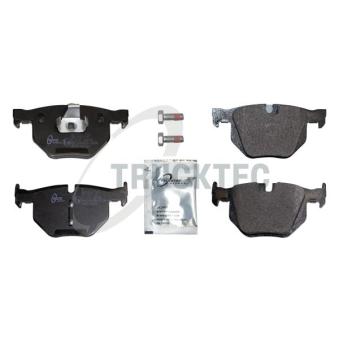 Jeu de 4 plaquettes de frein avant TRUCKTEC AUTOMOTIVE [08.34.193]