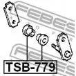 FEBEST TSB-779 - Coussinet de palier, ressort à lames