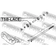 FEBEST TSB-LACE - Silent bloc de suspension (train avant)