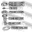 FEBEST TSI-MCV20LOW - Patin de ressort