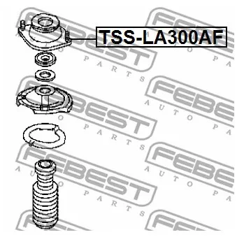 FEBEST TSS-LA300AF - Suspension, amortisseur