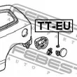 FEBEST TT-EU - Bouchon, réservoir de carburant