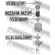 FEBEST VLD-S80F - Butée élastique, suspension