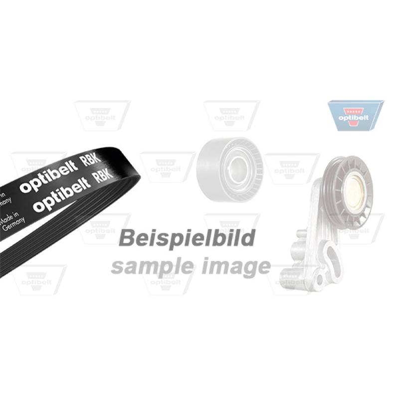Jeu de courroies trapézoïdales à nervures OPTIBELT 6 PK 1145KT2 - Visuel 1