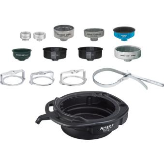 Kit clé coiffe pour filtre à huile HAZET 2169/14