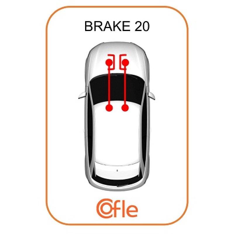 Tirette à câble, frein de stationnement COFLE 10.468 - Visuel 1