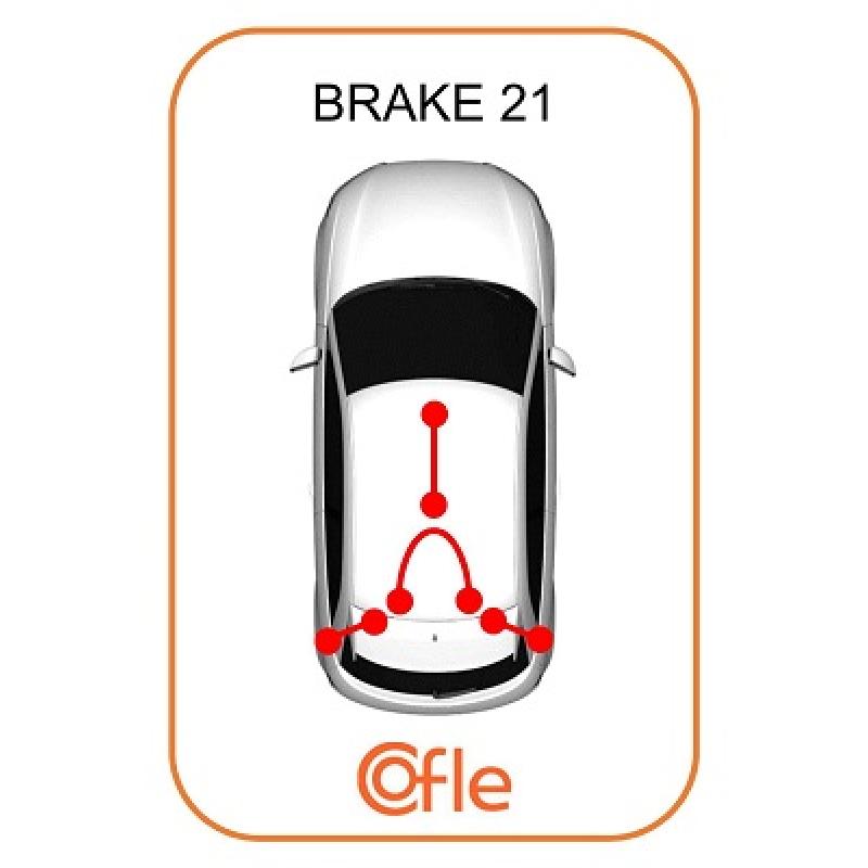 Tirette à câble, frein de stationnement COFLE 11.5453 - Visuel 1