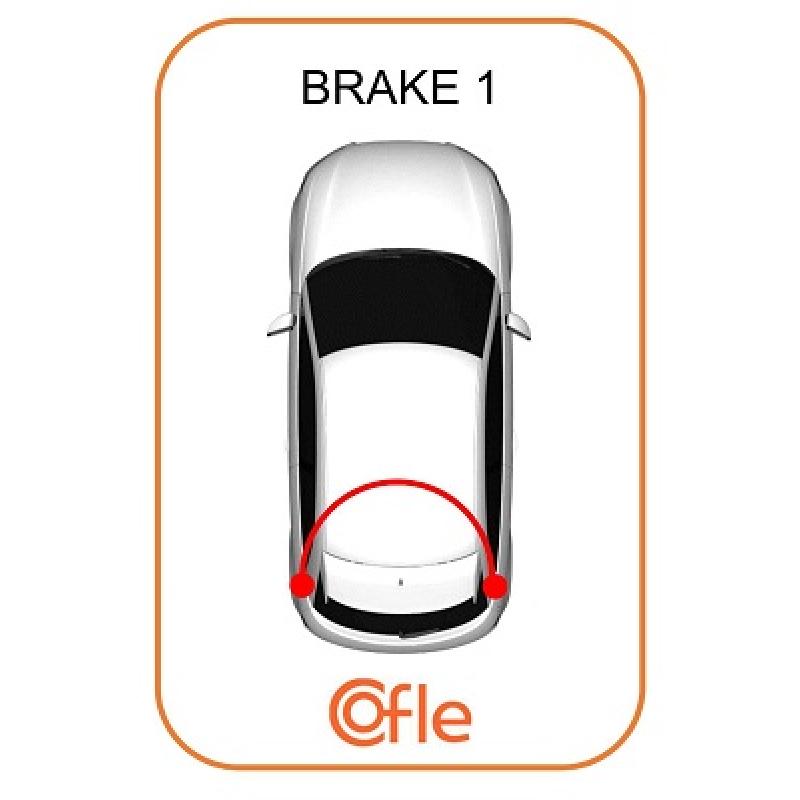 Tirette à câble, frein de stationnement COFLE 17.3501 - Visuel 1