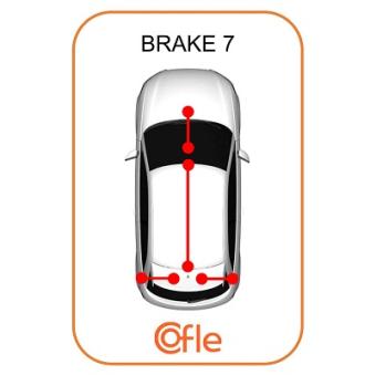 Tirette à câble, frein de stationnement COFLE 92.1.FD062