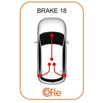Tirette à câble, frein de stationnement COFLE [92.1.ME011]
