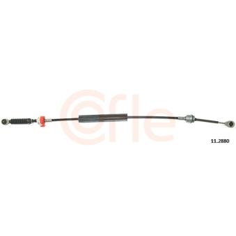 Tirette à câble, boîte de vitesse manuelle COFLE 92.11.2880 pour RENAULT KANGOO 1.5 DCI - 57cv