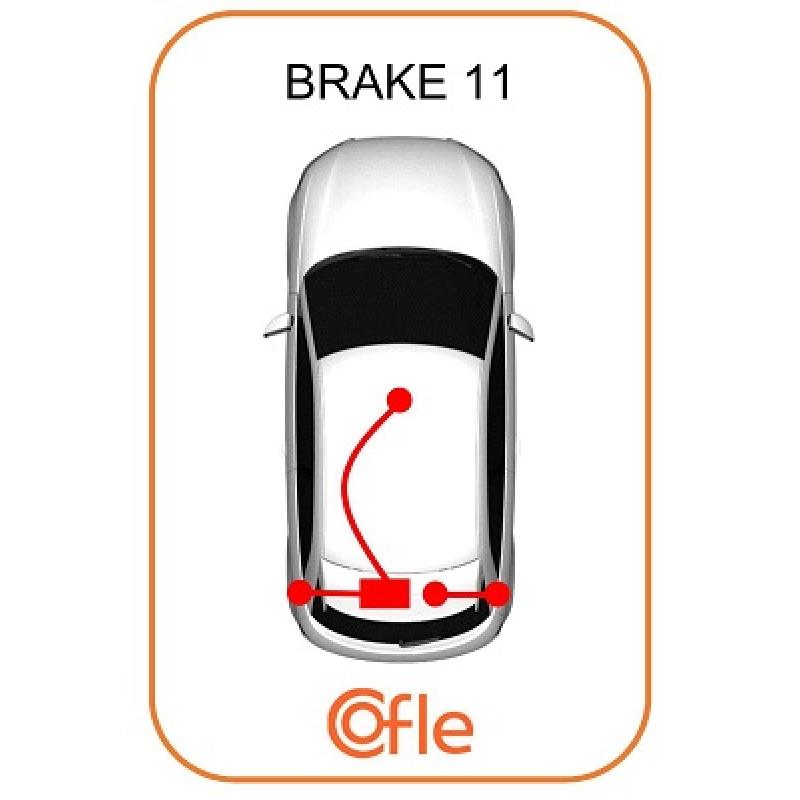 Tirette à câble, frein de stationnement COFLE 92.11.5590 - Visuel 1