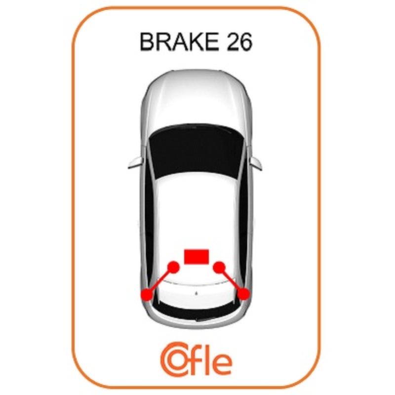 Tirette à câble, frein de stationnement COFLE 92.1E.BW007 - Visuel 1