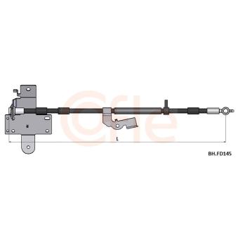 Flexible de frein COFLE [92.BH.FD145]