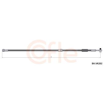 Flexible de frein COFLE [92.BH.VK202]