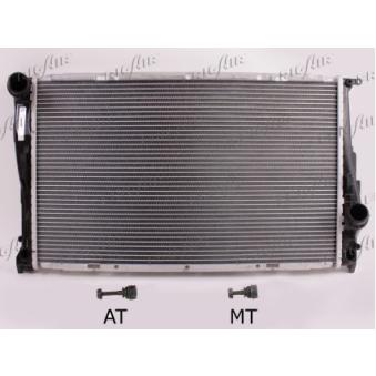 Radiateur, refroidissement du moteur FRIGAIR OEM 17117531111