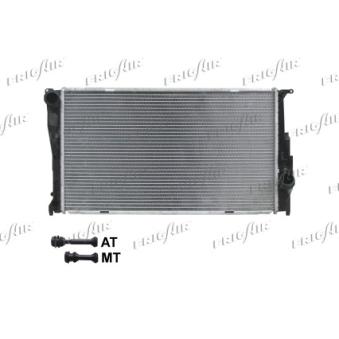Radiateur, refroidissement du moteur FRIGAIR 0102.3127