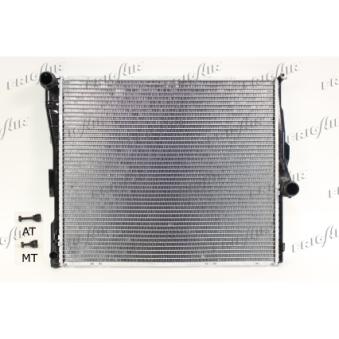 Radiateur, refroidissement du moteur FRIGAIR 0102.3137