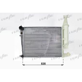 Radiateur, refroidissement du moteur FRIGAIR OEM 133325