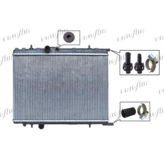 Radiateur, refroidissement du moteur FRIGAIR OEM 133038 Radiateur, refroidissement du moteur FRIGAIR OEM 133038