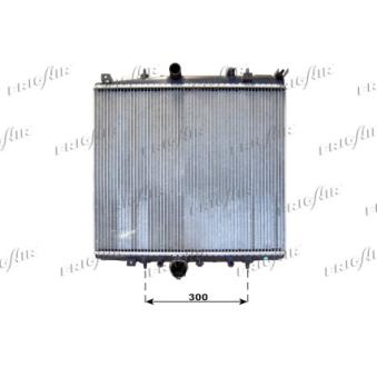 Radiateur, refroidissement du moteur FRIGAIR OEM 133362