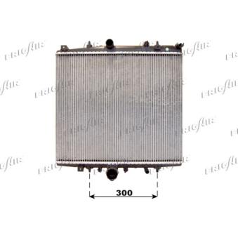 Radiateur, refroidissement du moteur FRIGAIR OEM 133362