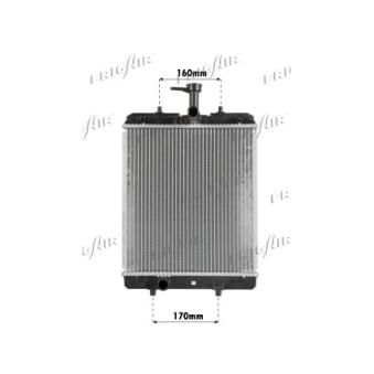 Radiateur, refroidissement du moteur FRIGAIR OEM 1333C9 Radiateur, refroidissement du moteur FRIGAIR OEM 1333C9