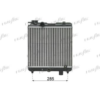 Radiateur, refroidissement du moteur FRIGAIR 0104.2053