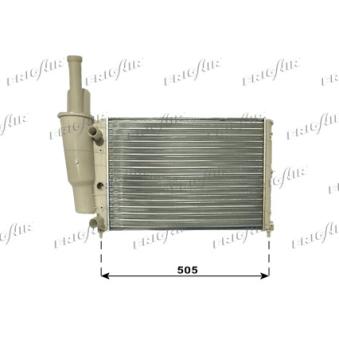 Radiateur, refroidissement du moteur FRIGAIR OEM 46465015