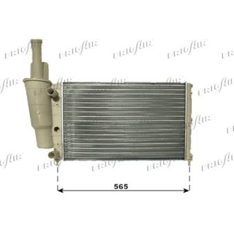 Radiateur, refroidissement du moteur FRIGAIR [0104.3002]