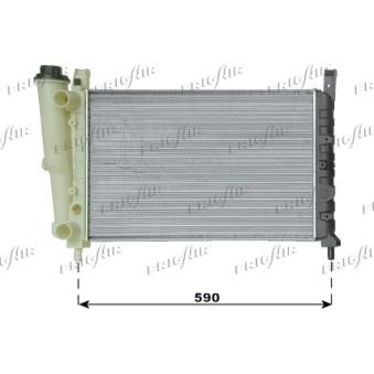 Radiateur, refroidissement du moteur FRIGAIR 0104.3009