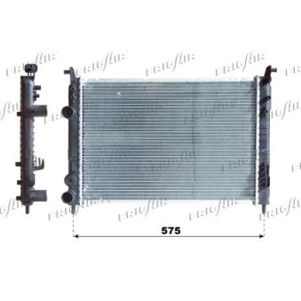 Radiateur, refroidissement du moteur FRIGAIR [0104.3045]