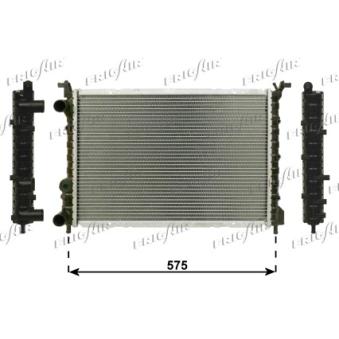 Radiateur, refroidissement du moteur FRIGAIR [0104.3046]
