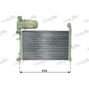 Radiateur, refroidissement du moteur FRIGAIR OEM 7775153